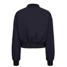 Numianna Cropped Bomber Jacket salute