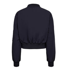 Numianna Cropped Bomber Jacket salute