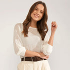 Numonis Daya Pullover cloud dancer Nümph