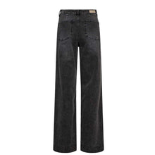 Nuparis HR Wide Jeans black washed denim