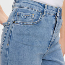 Nuparis HR Wide Jeans light blue stonewash denim