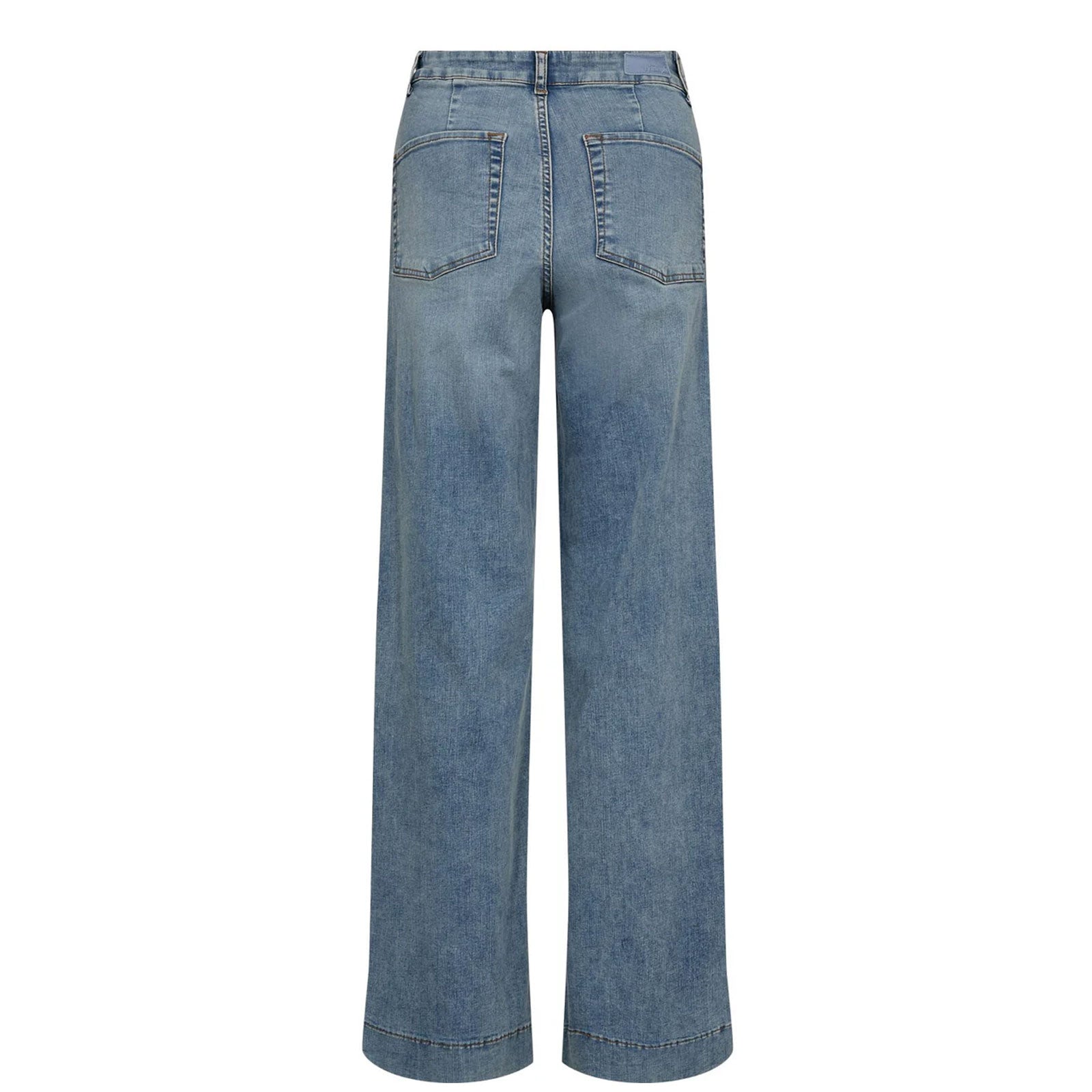 Nuparis HR Wide Jeans light blue stonewash denim