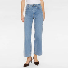 Nuparis HR Wide Jeans light blue stonewash denim
