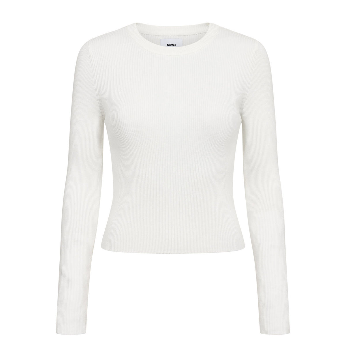 Nushelba Cropped Pullover cloud dancer