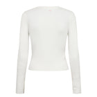 Nushelba Cropped Pullover cloud dancer