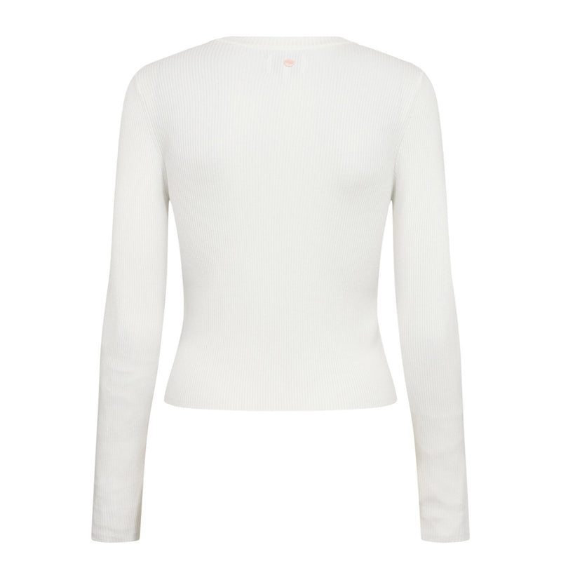 Nushelba Cropped Pullover cloud dancer