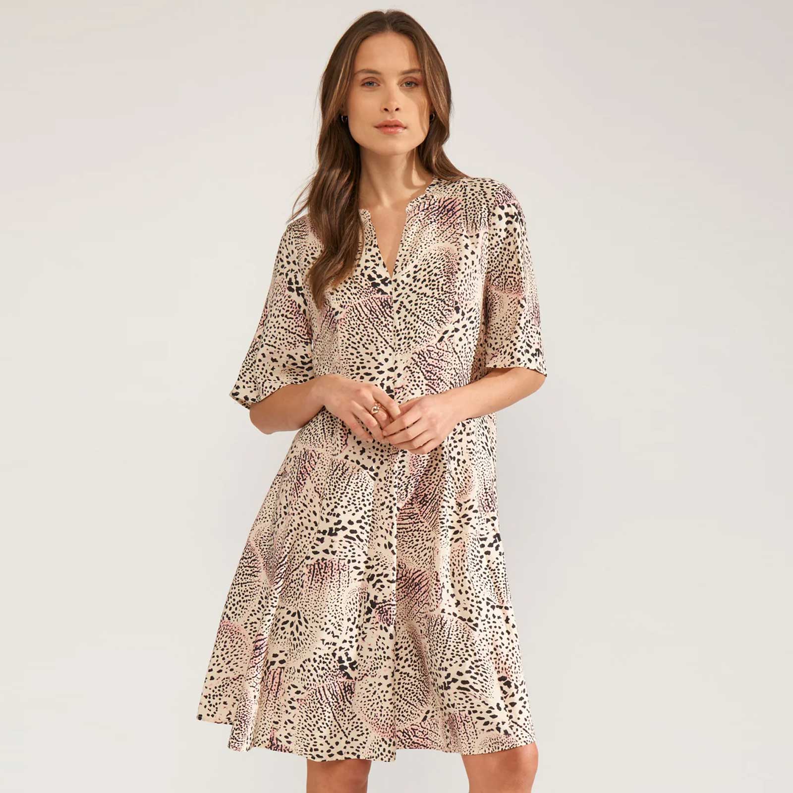 Nushella Dress whitecap gray Nümph