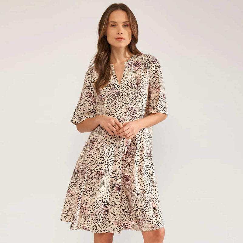 Nushella Dress whitecap gray Nümph