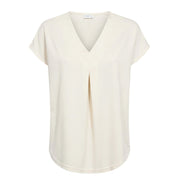 Nutilia S/S Blouse whitecap gray Nümph