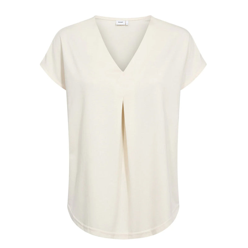 Nutilia S/S Blouse whitecap gray Nümph