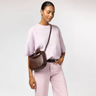 Coco Croissant Soft Grain Leather Bag chocolate O My Bag
