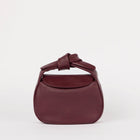 Coco Croissant Soft Grain Leather Bag dark cherry O My Bag