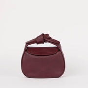 Coco Croissant Soft Grain Leather Bag dark cherry O My Bag