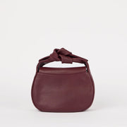 Coco Croissant Soft Grain Leather Bag dark cherry O My Bag
