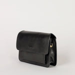 Harper Mini Classic Leather Bag black
