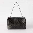 Kenzie Woven Classic Leather Bag black