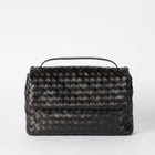 Kenzie Woven Classic Leather Bag black