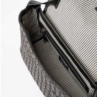 Kenzie Woven Classic Leather Bag black