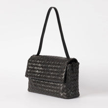 Kenzie Woven Classic Leather Bag black