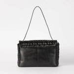 Kenzie Woven Classic Leather Bag black