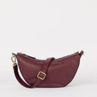 Leo Midi Soft Grain Leather Bag dark cherry O My Bag