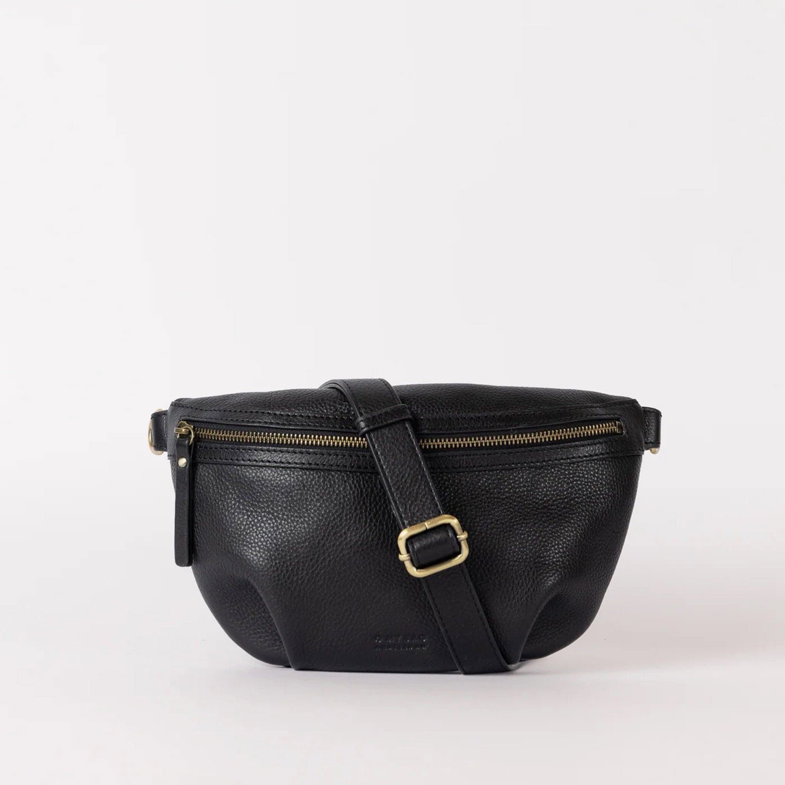 Milo Soft Grain Leather Bag black