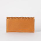 Pau's Pouch Woven Classic Leather Wallet cognac