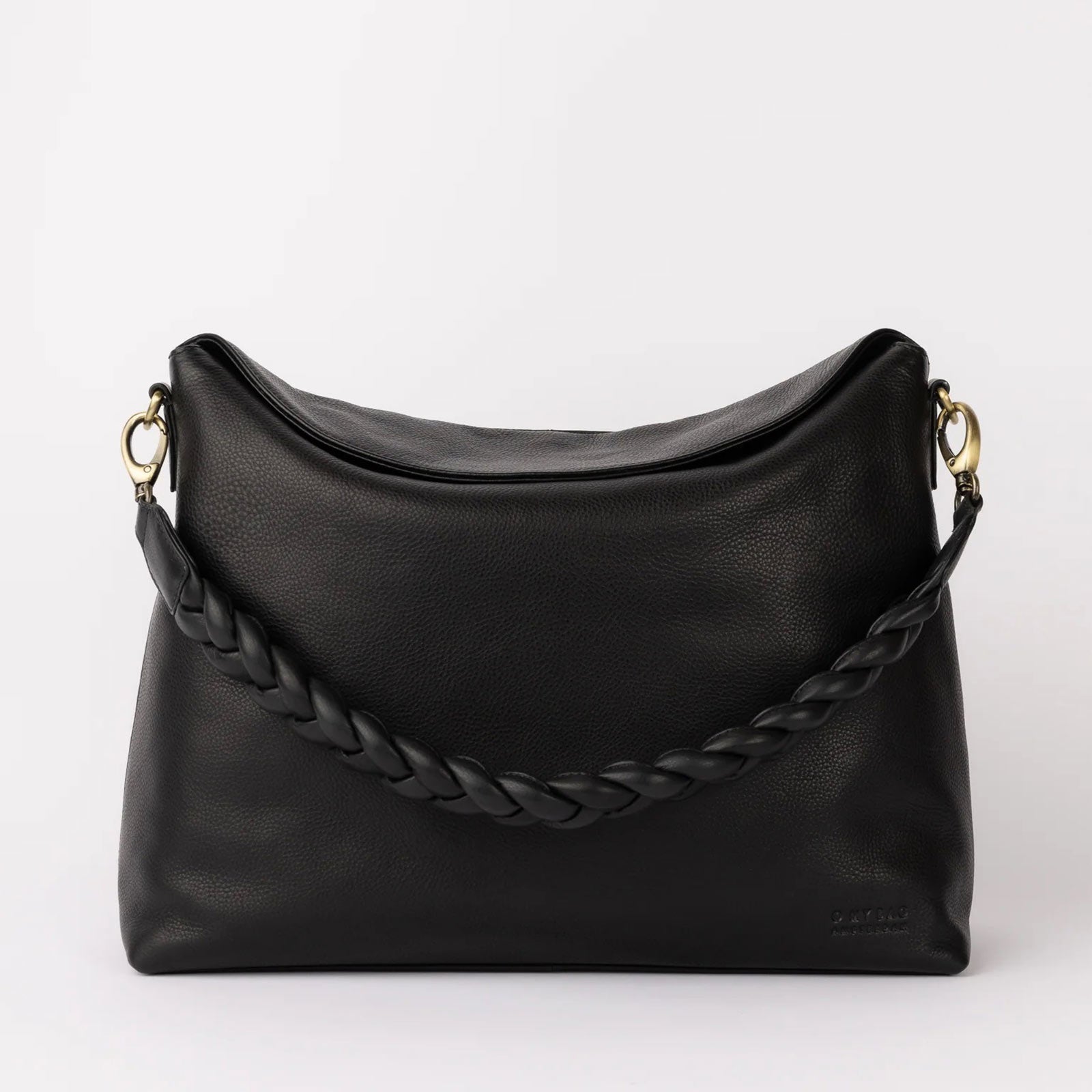 Sienna Soft Grain Leather Bag black