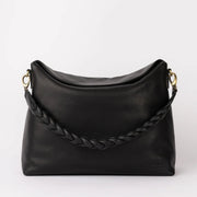 Sienna Soft Grain Leather Bag black