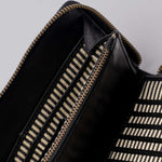 Sonny Stromboli Leather Long Wallet black