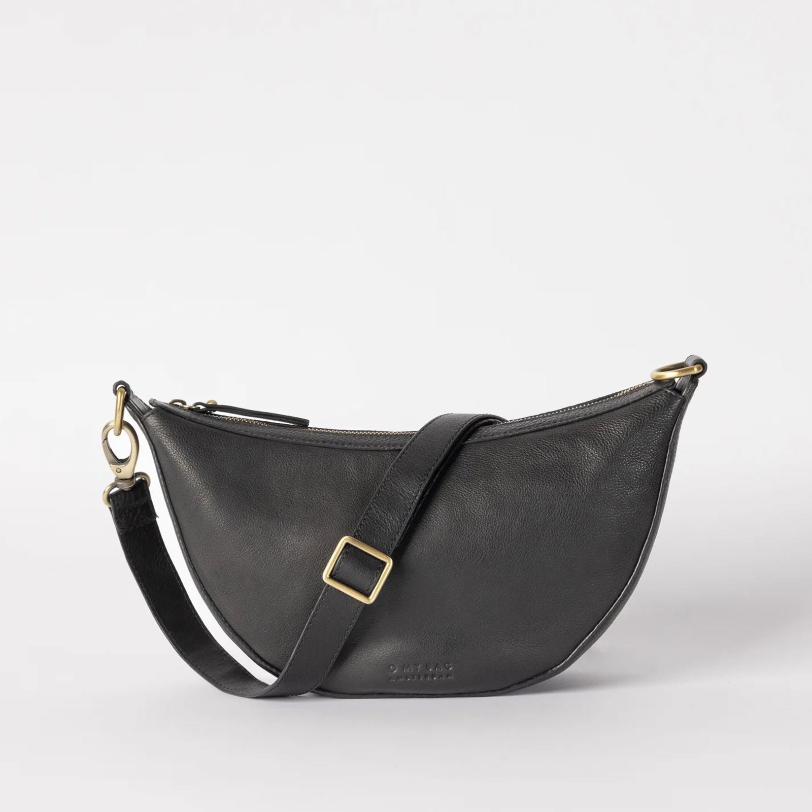 Leo Soft Grain Leather Bag black