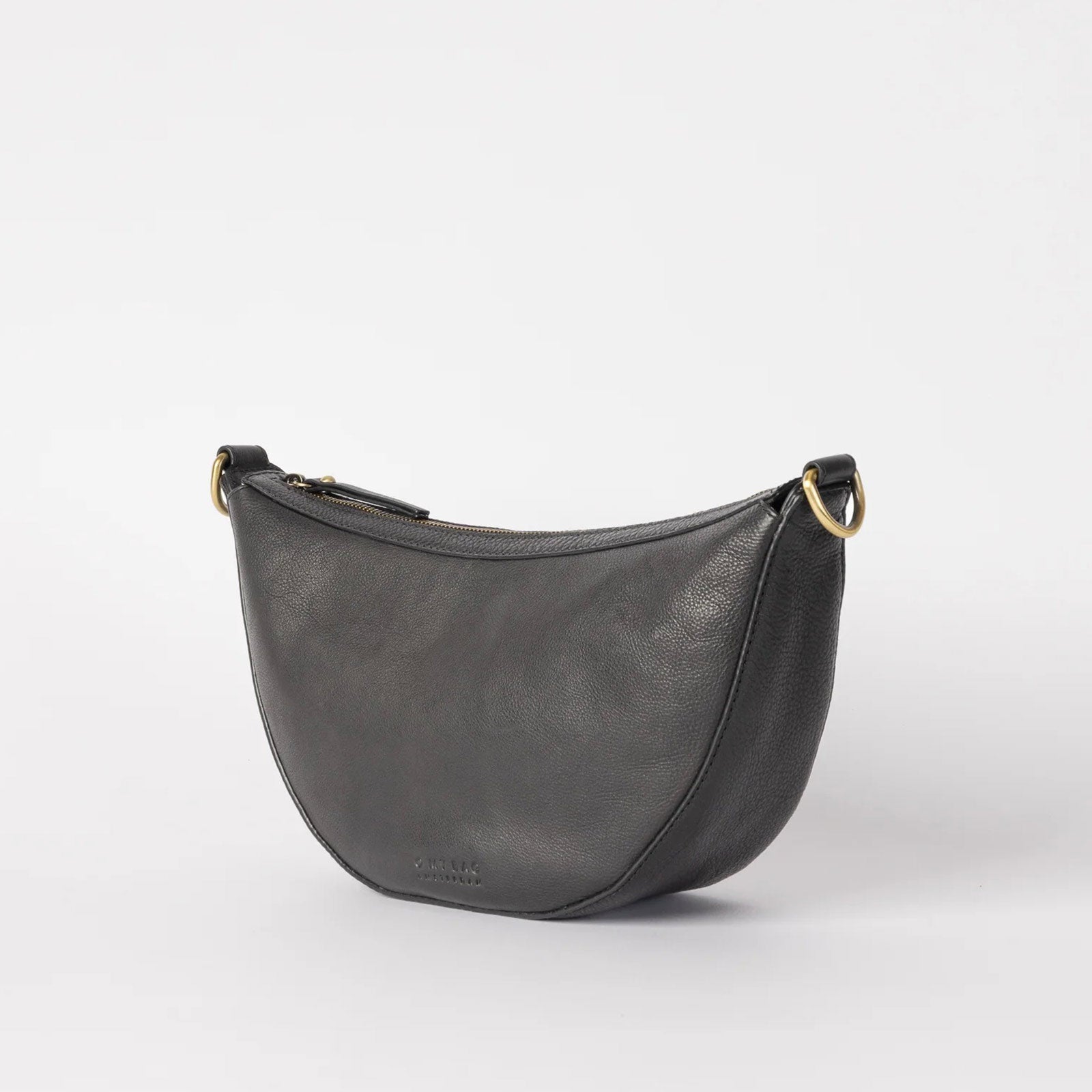 Leo Soft Grain Leather Bag black