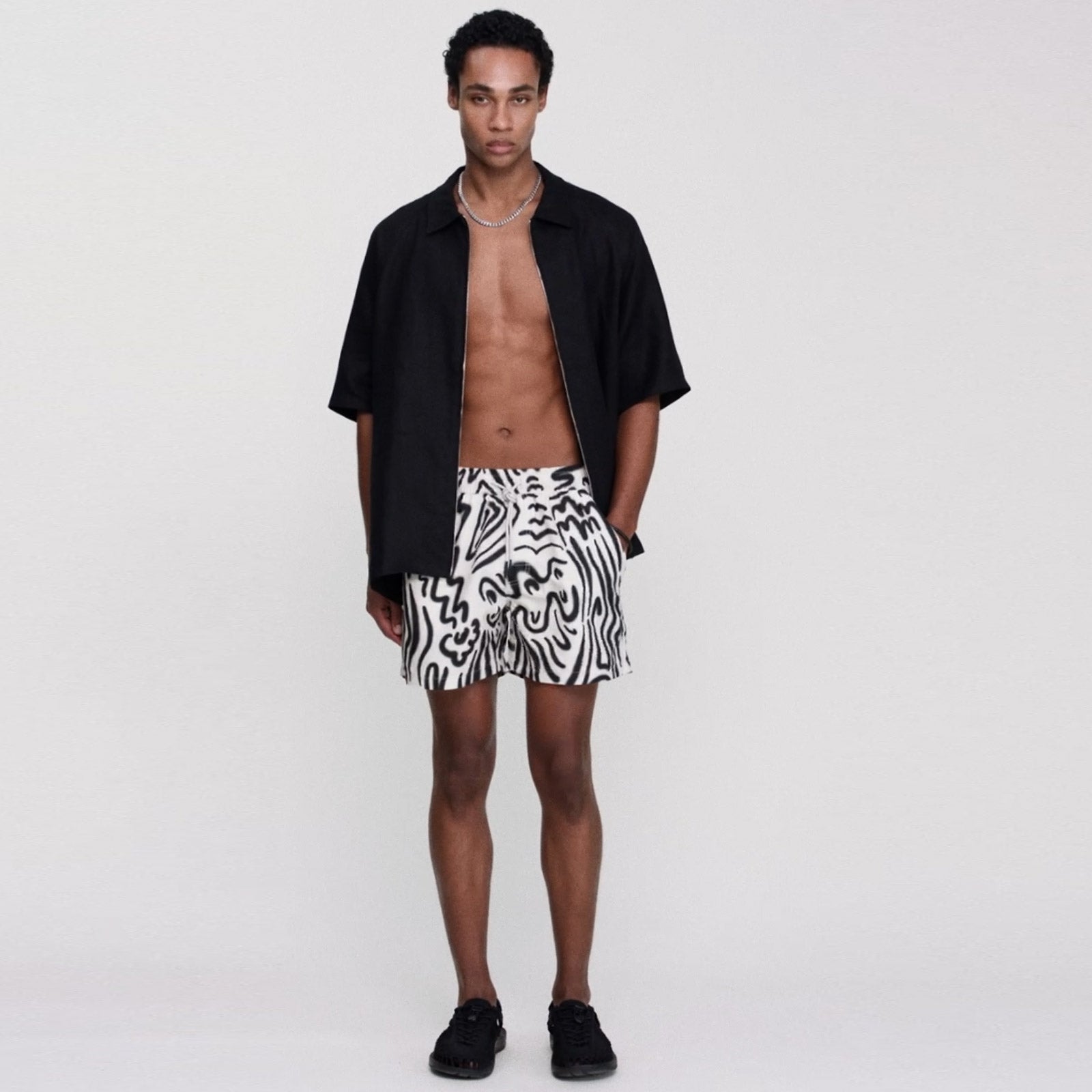 Aerosol Swim Shorts white