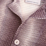 Cuba Net Shirt merlot echo