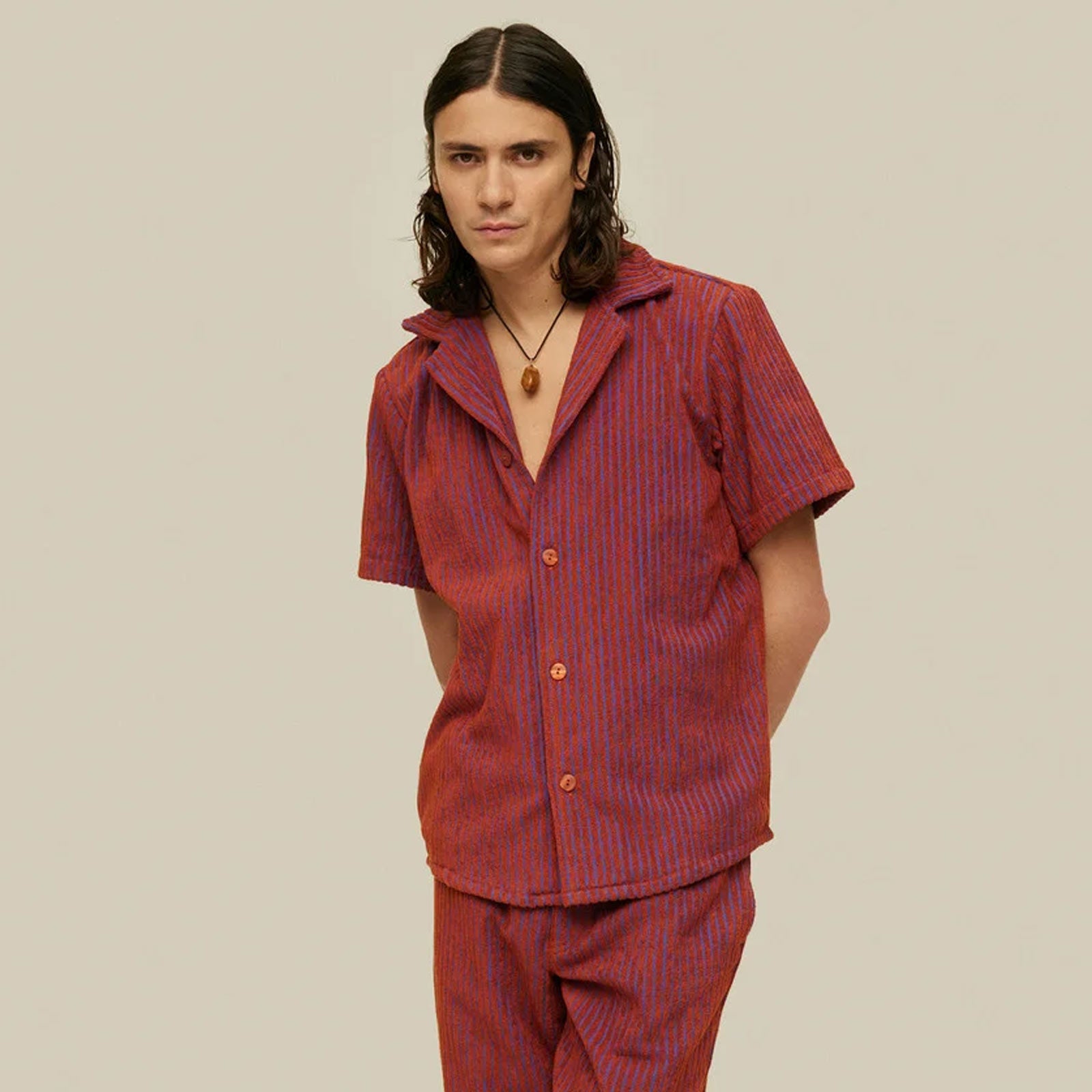 Cuba Terry Shirt deep cut