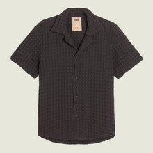 Cuba Waffle Shirt nearly black