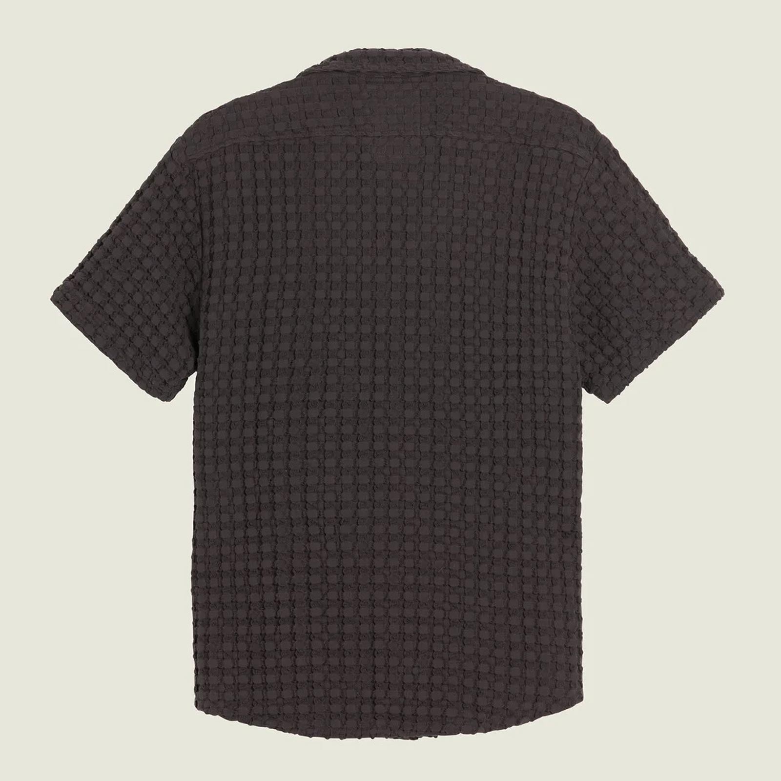 Cuba Waffle Shirt nearly black