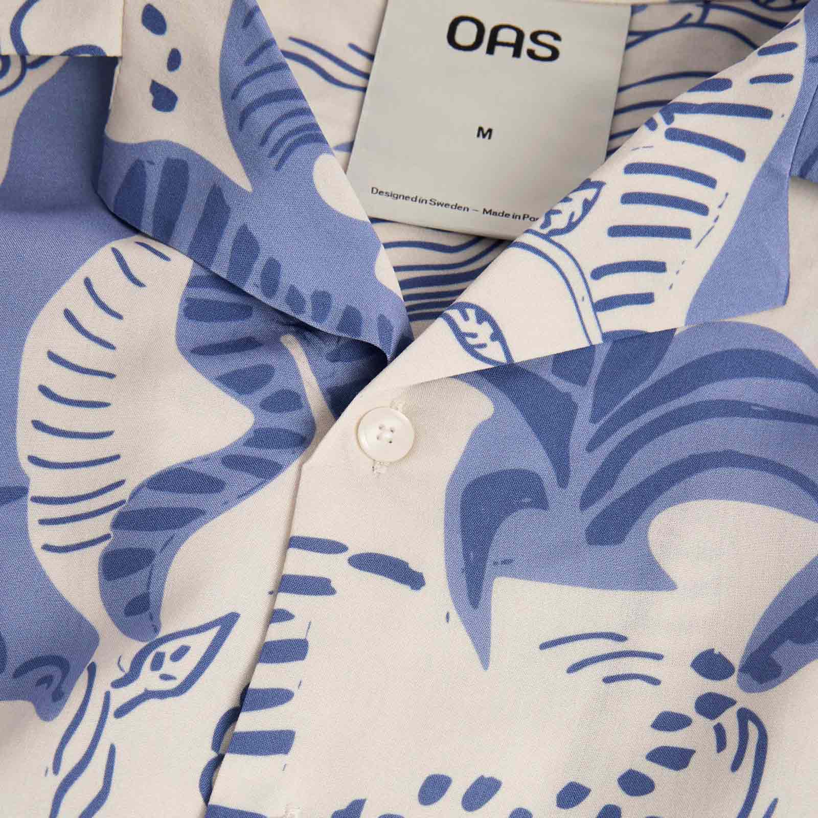 Mystea Rocco Shirt blue OAS Company