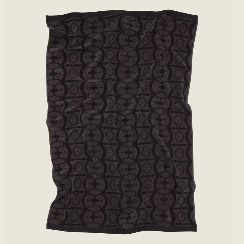 Hypnotise Towel eggplant/black