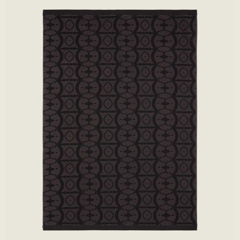 Hypnotise Towel eggplant/black