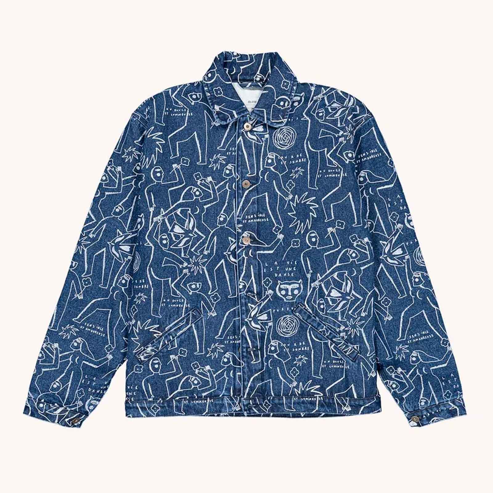 Akka Jacket blue denim