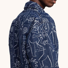 Akka Jacket blue denim
