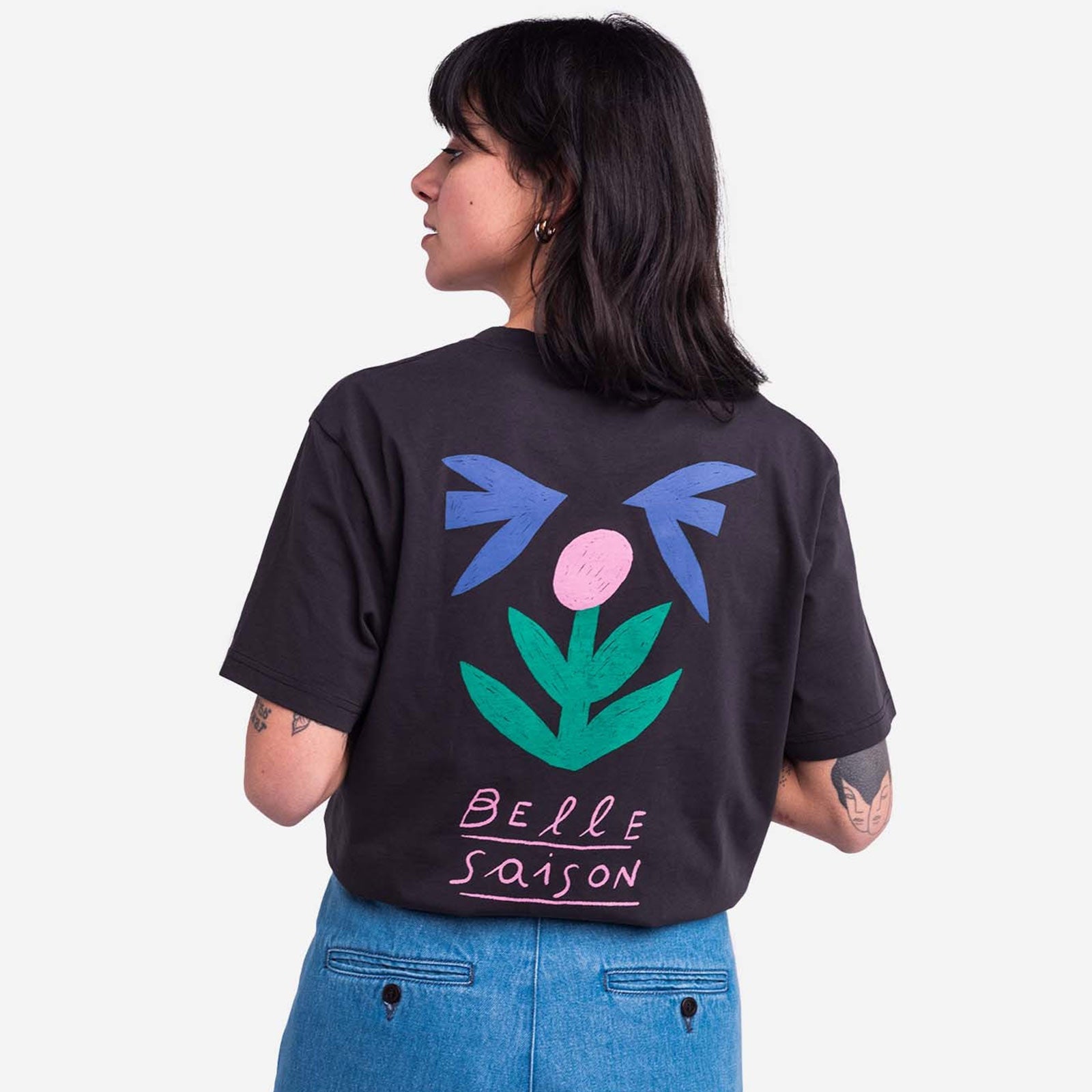 Belle Saison T-Shirt carbon black Olow