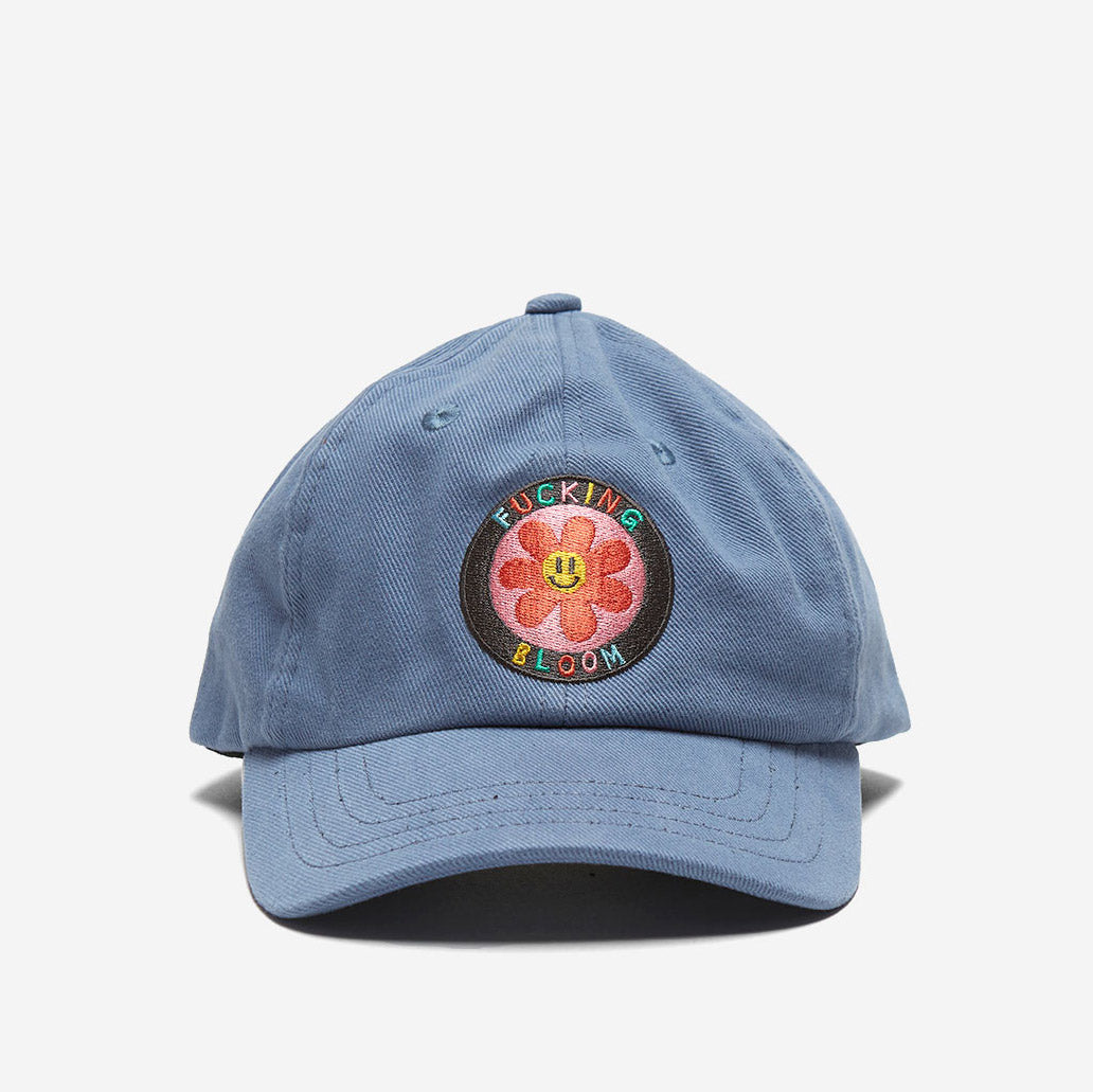 Bloom Six Pannel Cap azur blue