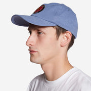 Bloom Six Pannel Cap azur blue