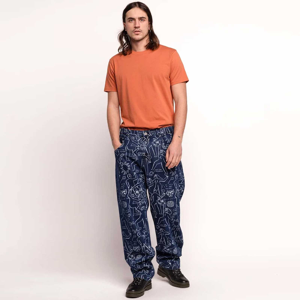 Costa Pants blue denim