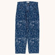 Costa Pants blue denim