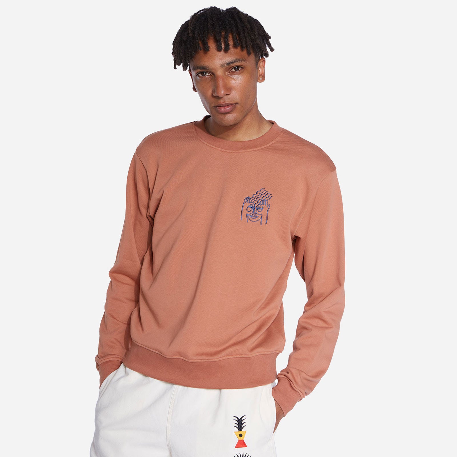 Eyewear Sweatshirt terracotta