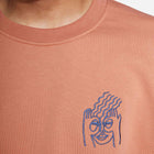 Eyewear Sweatshirt terracotta