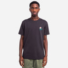 Flowering T-Shirt carbon black Olow